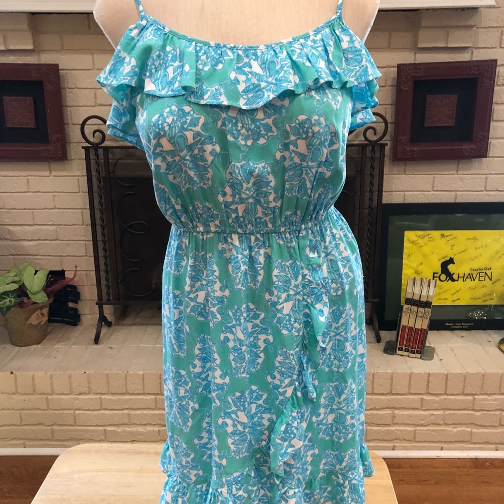 Ruffle dress by Lilly Pulitzer